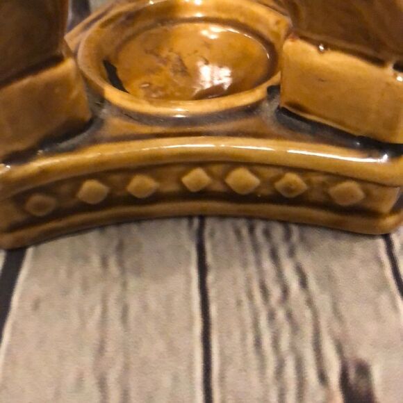 Egyptian King Tut Masks Ceramic Candle Holder - Picture 8 of 11